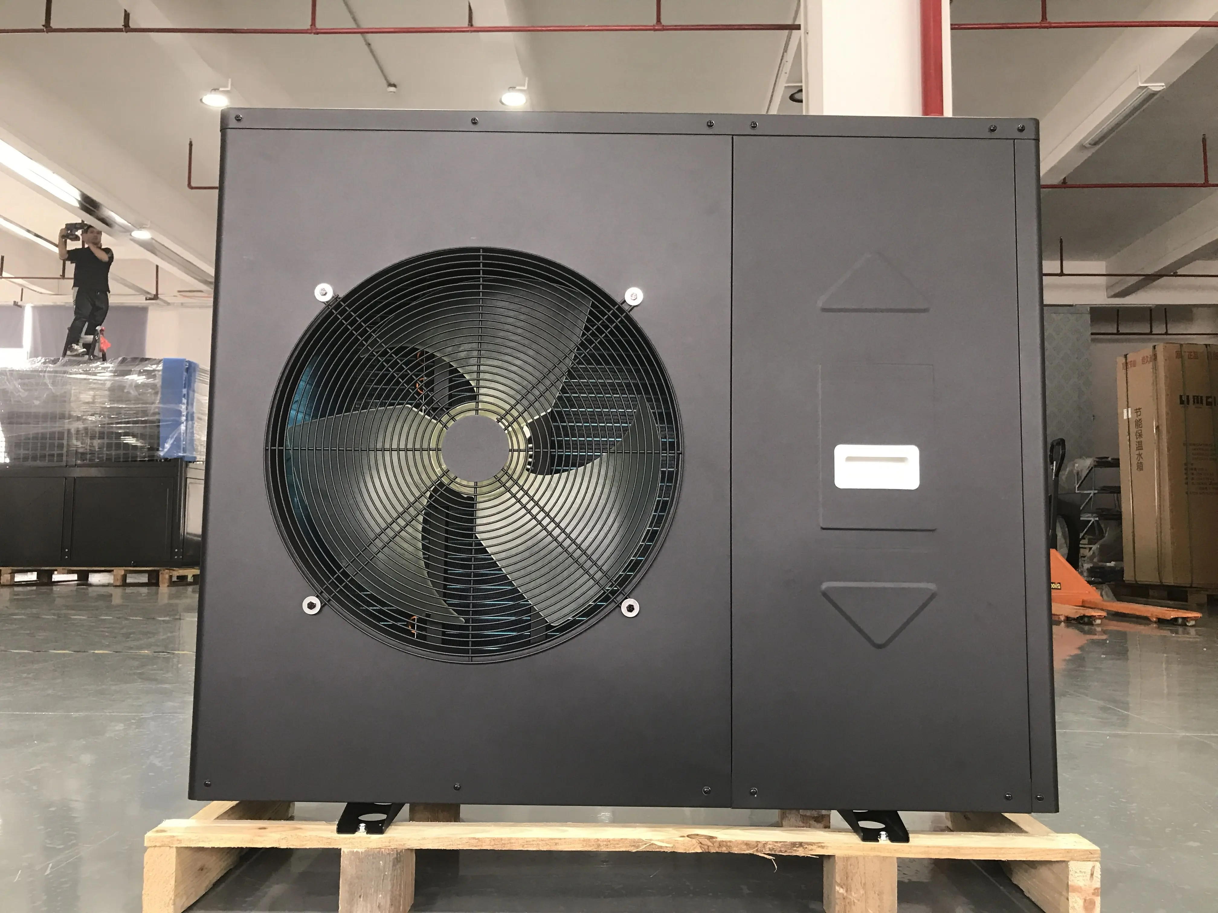 4.5-30KW New Energy Warmepumpe R410A R32 R290 DC Inverter Air to Water Ground Source Heat Pump For Apartment Heating Cooling