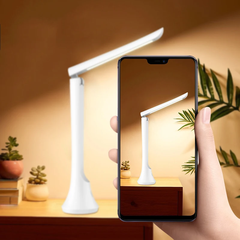 Factory Wholesaler Kids Study Desk Lamp Portable Eye-caring Led Table Lamp for Reading Room Dormitory