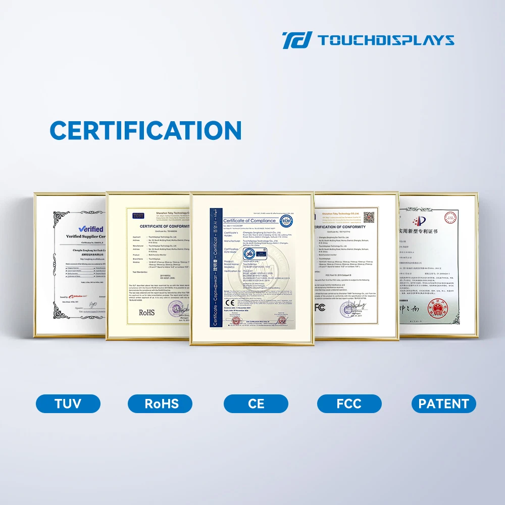Card reader dual terminal touch screen pos machine