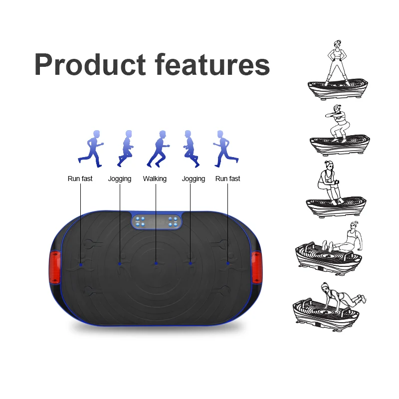 
Body slim plate vibration platform super body shaper mini vibration plate 