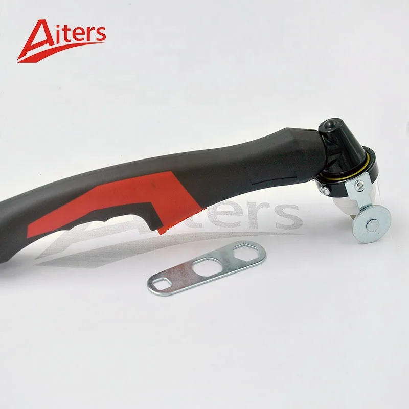 Factory wholesale High quality plasma P80 torch air cooled Two-color square handle plasma cutting torch P80 for hand