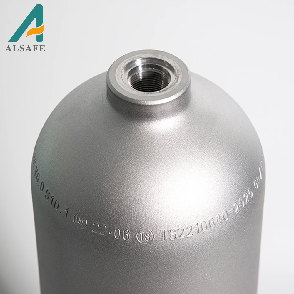 Alsafe Scuba Cylinder 0.5-15L Diving Air Tank Customize Scuba Tank Oem Diving Cylinder