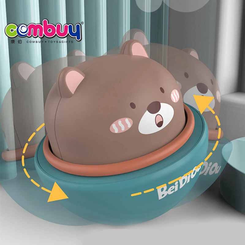 Press Sliding Rotating Animals Push Car Rolling Toys Baby Tumbler