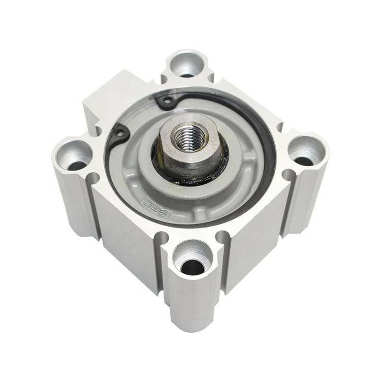 SMC Air Cylinder CQ2B40-10 CQ2B40-20 CQ2B40-30 CQ2B40-40 Aluminum Alloy Double Acting Magnetic Compact Pneumatic Cylinder