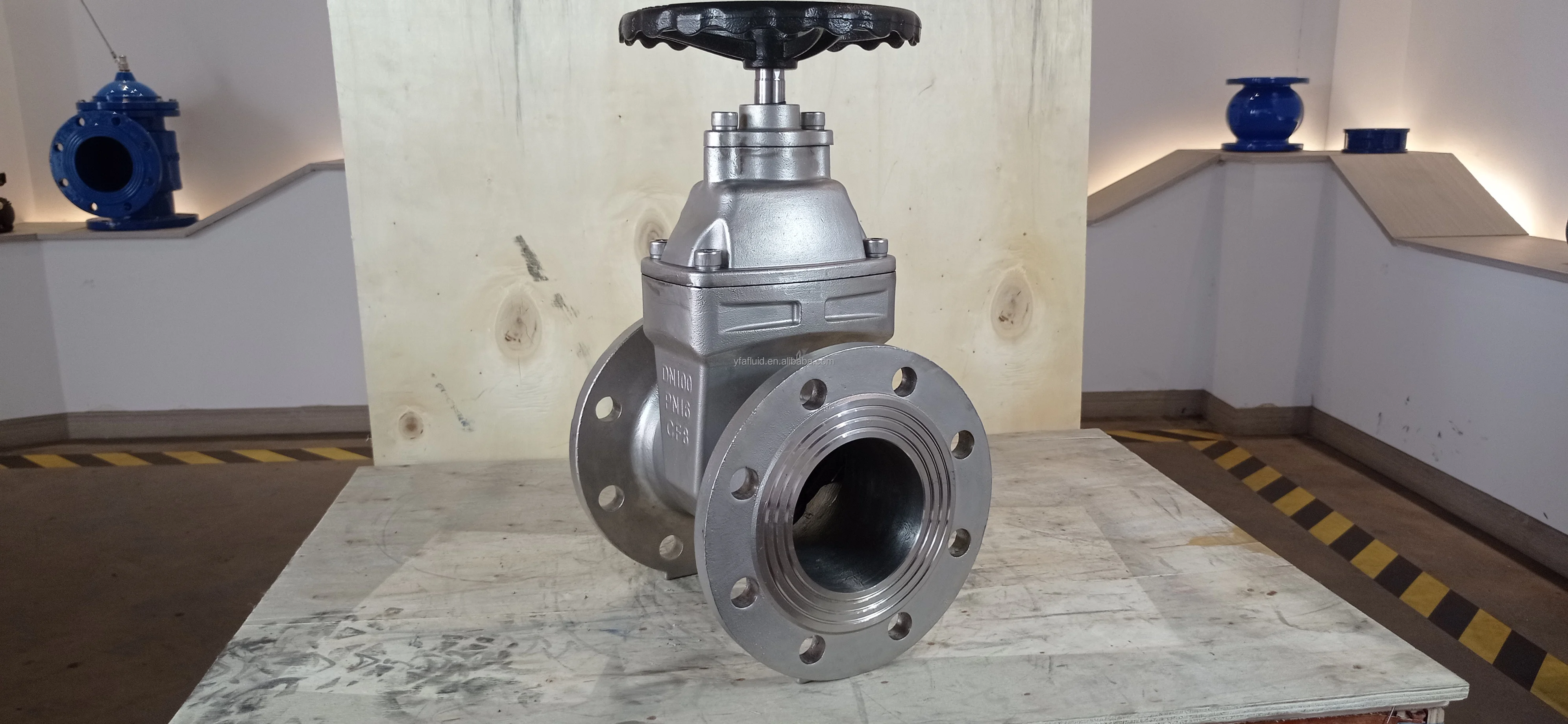 4in Stainless Steel Forged Flange Type Non Rising Gate Valve Soft Sealing Ductile Cast Iron Sluice Gate Valve