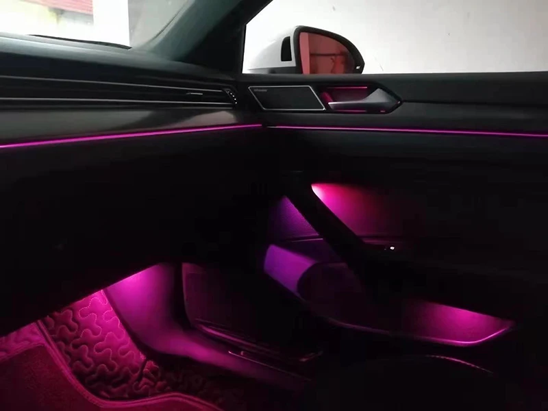  Разноцветная атмосферная интерьерная лампа для Volkswagen PASSAT