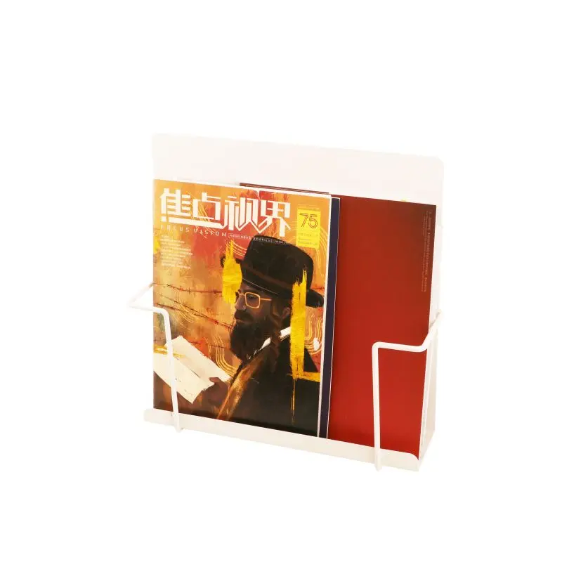 Vinyl Record Holder Vinyl Record Storage Rack Quick Assembly Vinyl Record Display for Magazine Book Files Albums