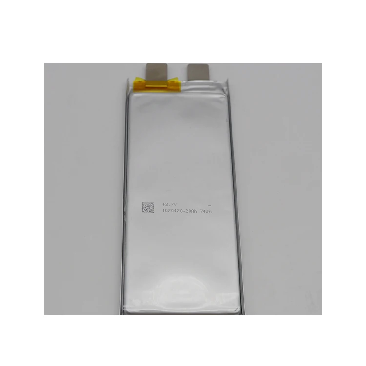 Lithium Ion Electric Vehicle Nmc 3.7V 20Ah Pouch Battery Cell Lifepo4