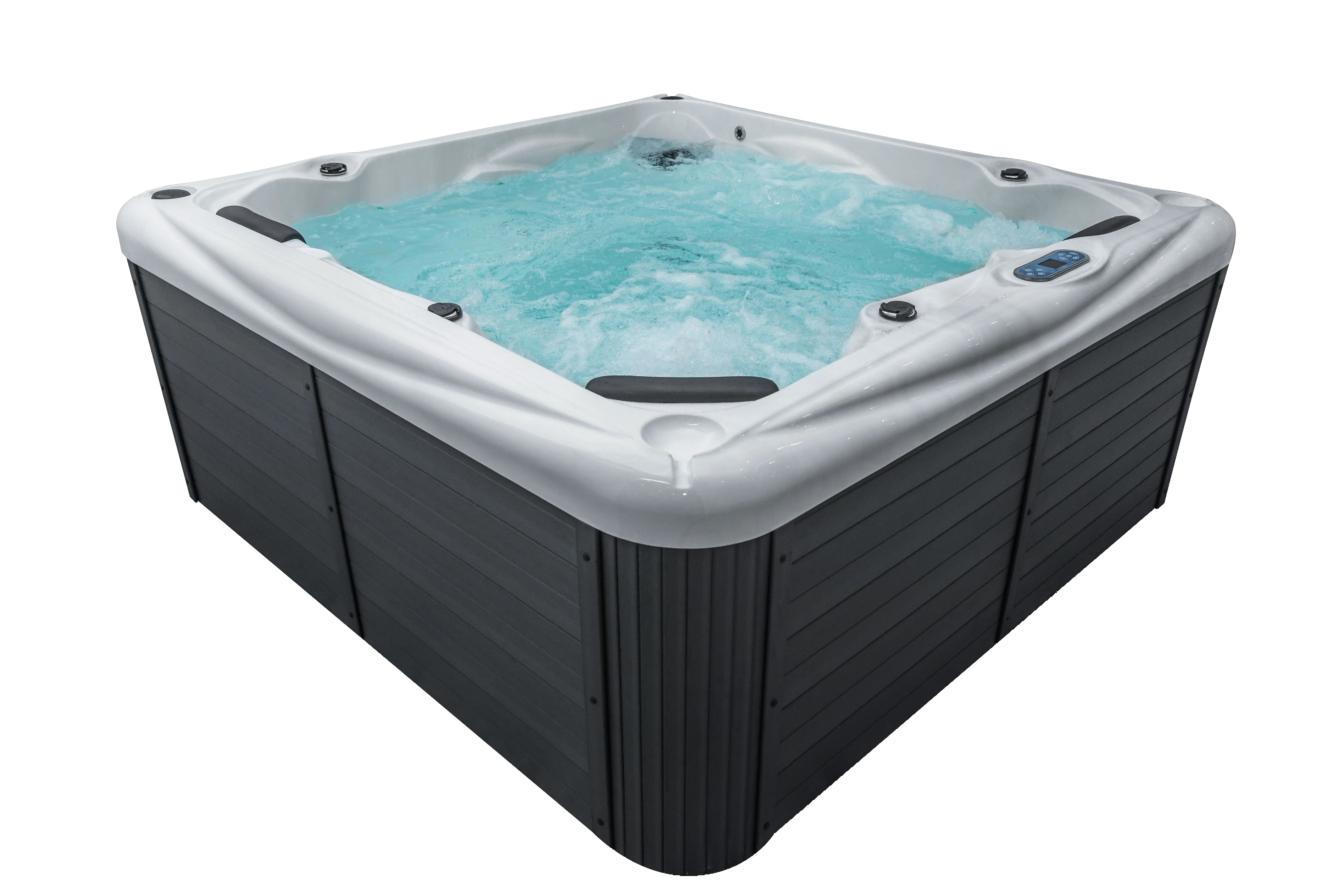2022 modern sanitary acrylic 5 Persons Adults freestanding bath tub outdoor massage bathtubs