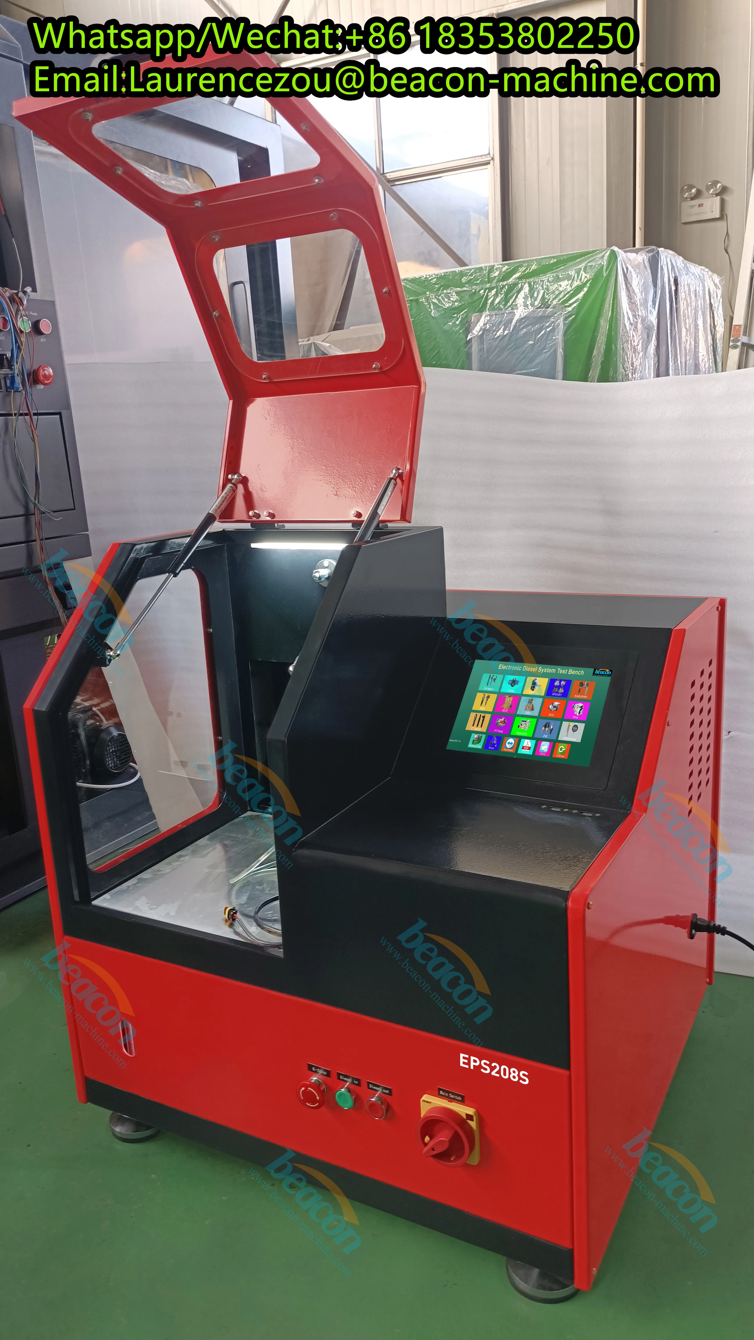 EPS208 high pressure common rail injector price of common rail injector tester injector tester diesel common rail test bench