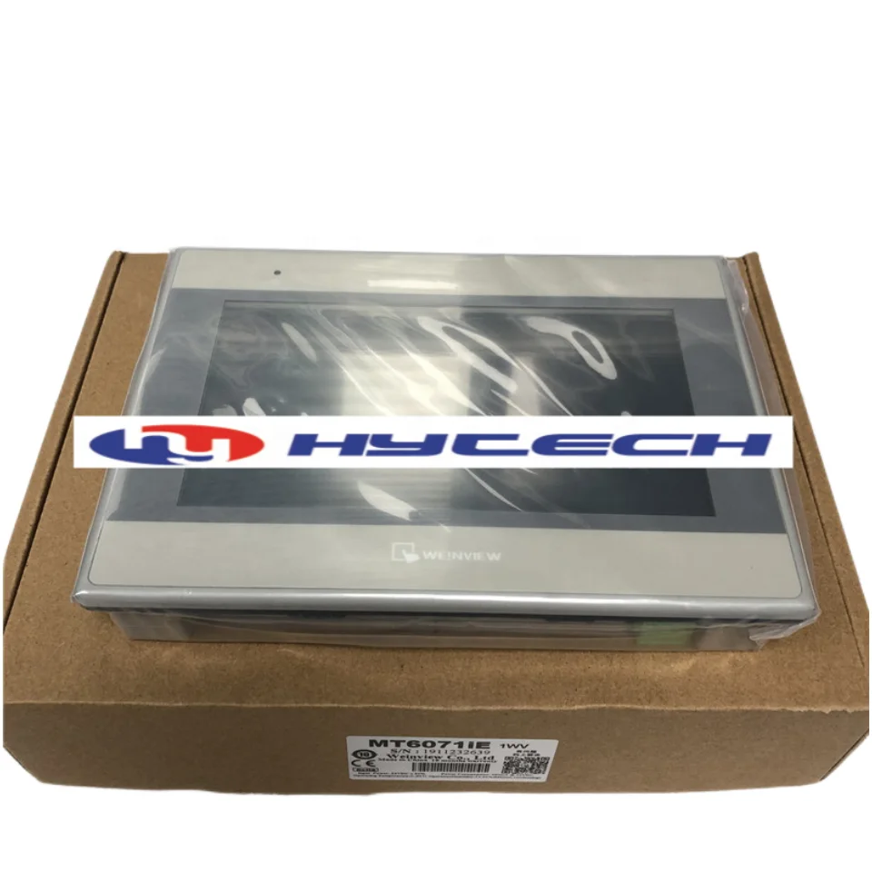 Original Weinview 7 Inch HMI TFT LCD Touch Screen Panel Weintek MT6071IE 1WV