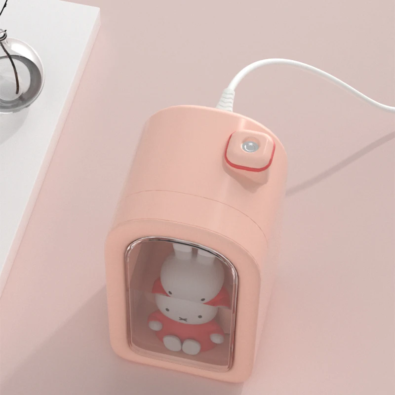 Miffy X MIPOW 380ML Cool Mist Humidifier Aromatherapy Air Dampener For HomeCar Aroma Diffuser USB Humidifier LED Night Lamp Gift