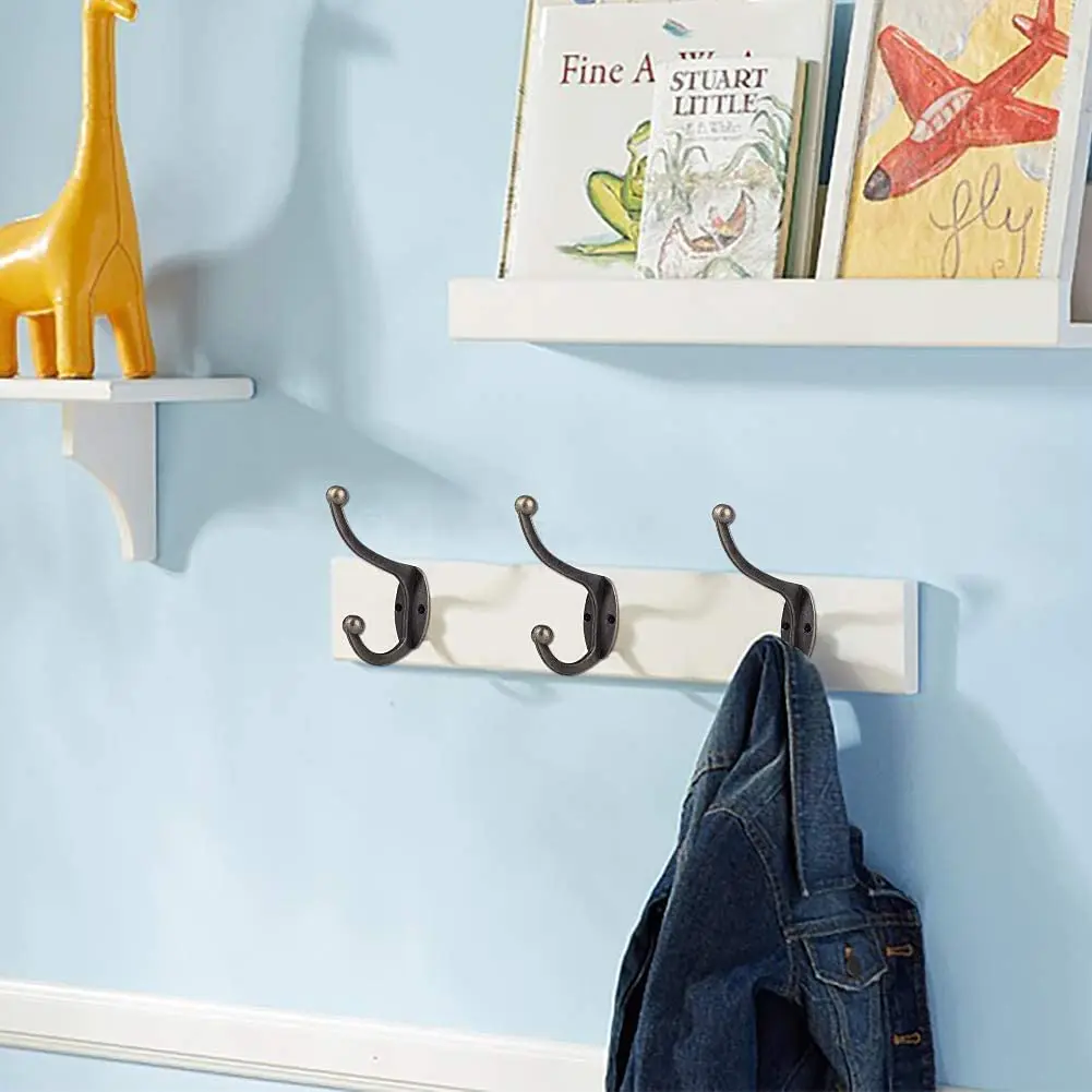 Zinc Alloy Metal Coat Hook Wholesale Factory Wall Hook Single Hat Hanger Decorative Metal Clothes Hook