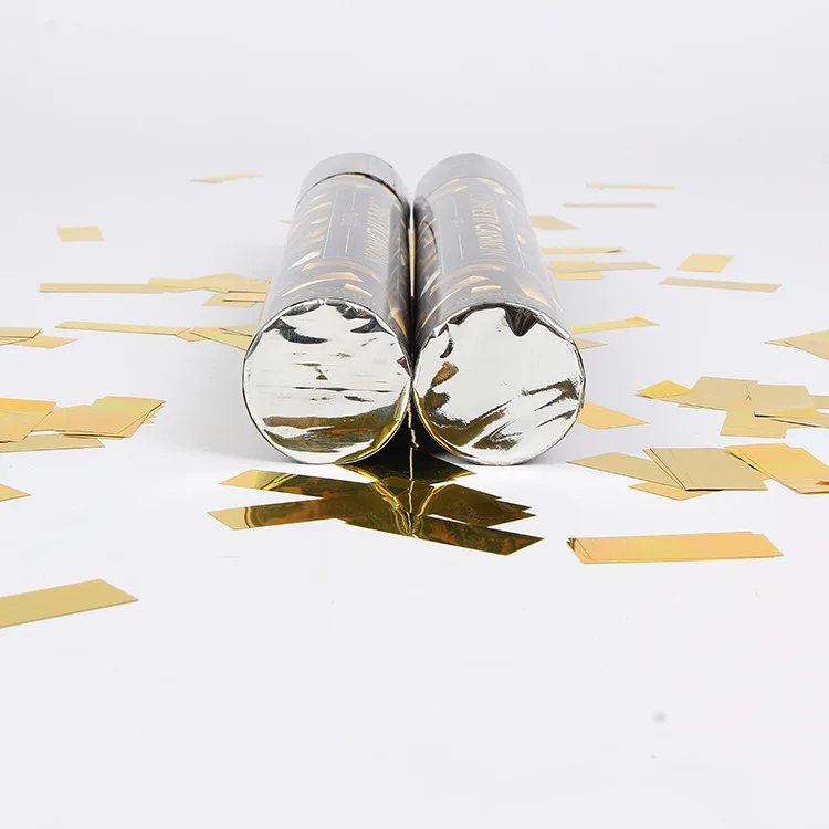 Праздничный Поппер металлик конфетти пушка Свадьба выпускная Вечеринка Новый год праздники помолвка праздник клуб