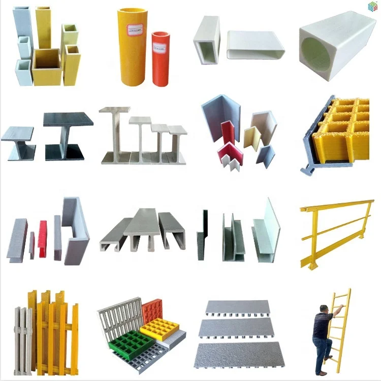 Anti-slip and Safety FRP GRP Fiberglass Molded Grating