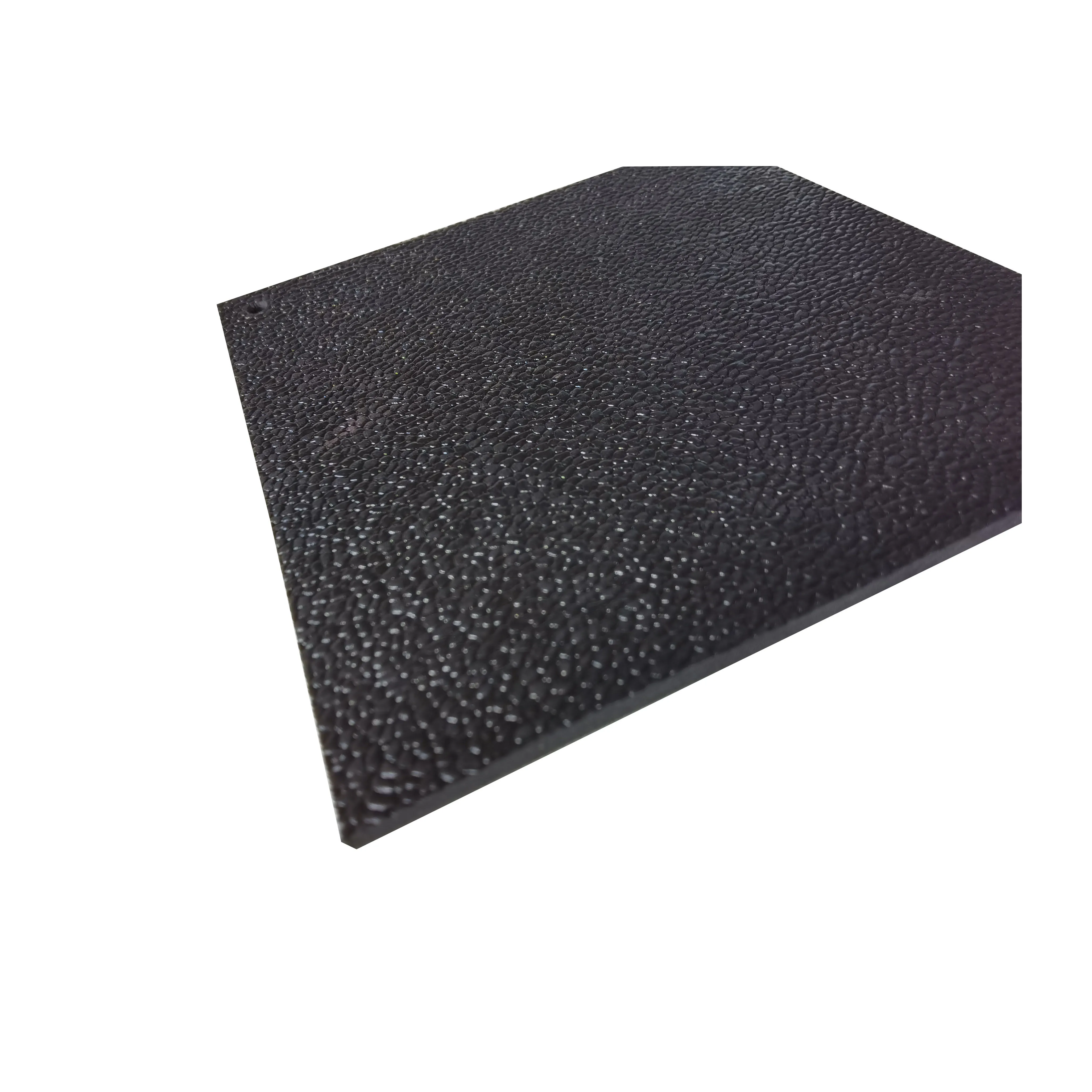 Non Slip Yellow Color Round Button Coin Pattern Rubber Sheet/mat With High Quality