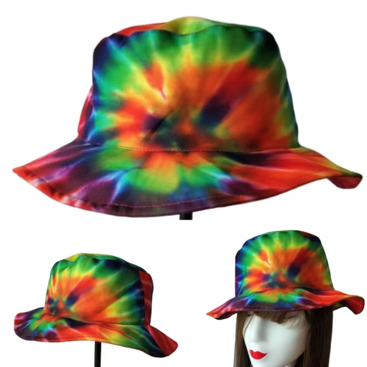 most popular Designer Fashion spring and autumn Colored fisherman cotton hat for layies