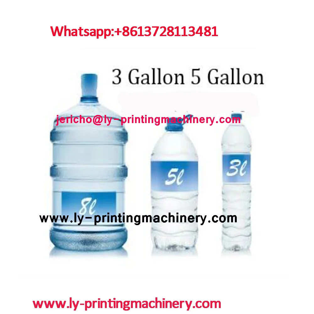 Printing machine for printing logo on 5 gallon bucket