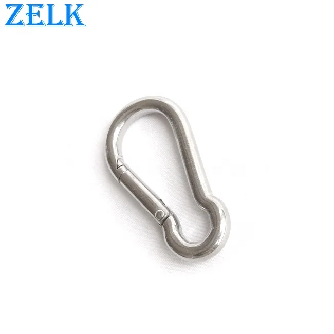 Rigging Hardware of High Polished Stainless Steel Carabiner Hook DIN5299C Hook