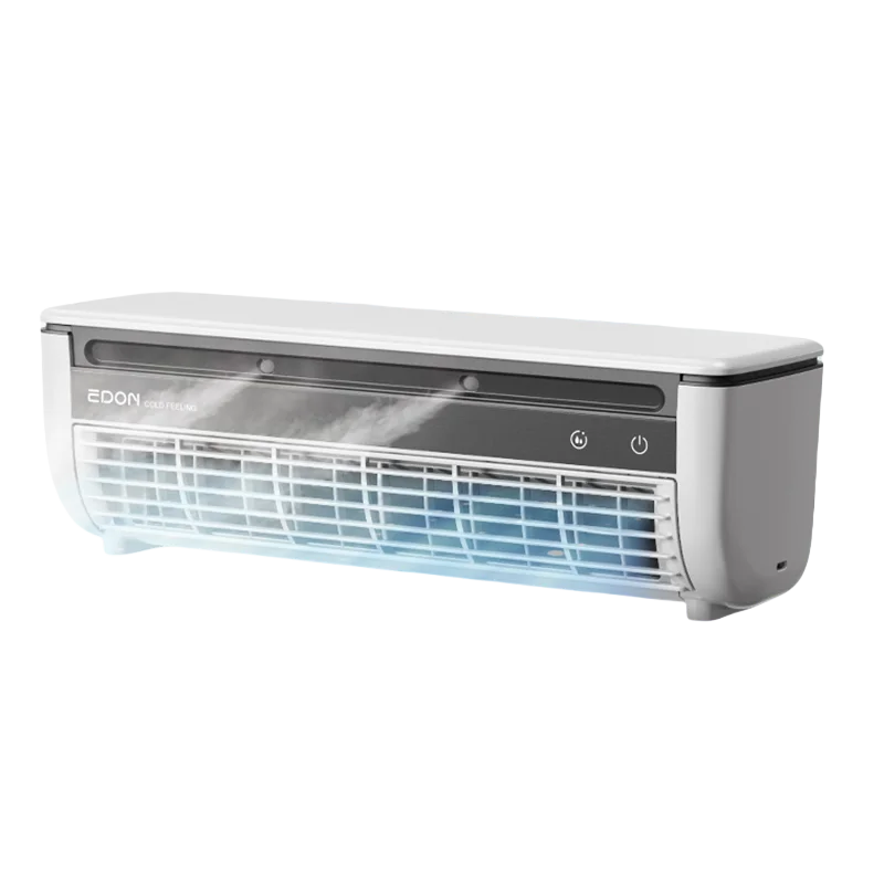 Mini Table Portable Low Power Consumption Electric Personal Mist Spray Cooler Air Cooling Fan With Water