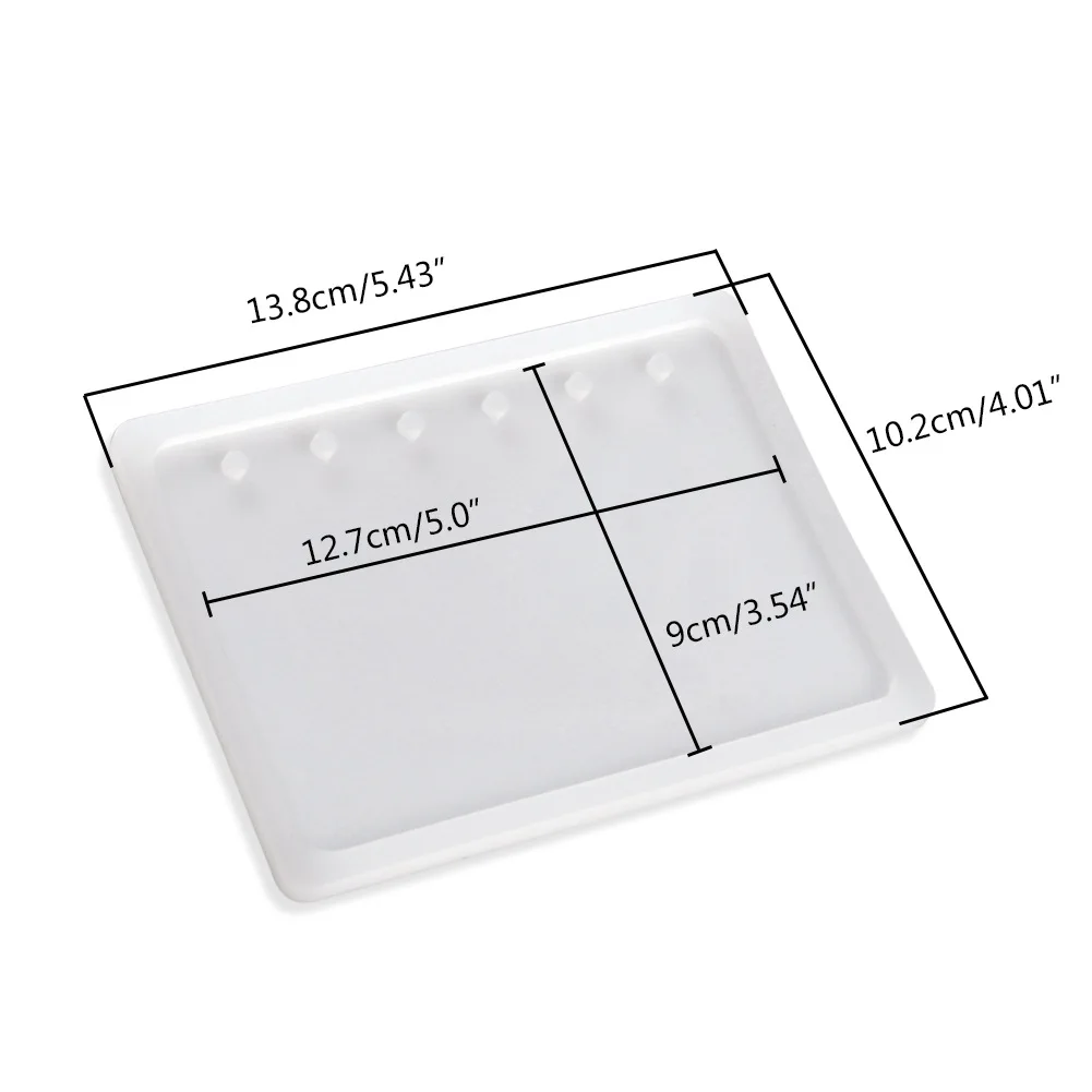 Jewelry Crystal Epoxy Mold Notepad Notebook Book Shape Cover Press Plate Making Crafts Tools Accessories Supplies Spot Supply