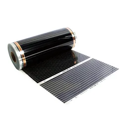 Wholesale Cheap Price Hot Selling Black Carbon Pet Heating Film For Underfloor Heating System