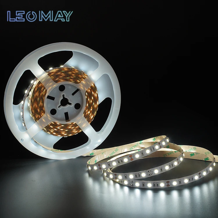 LEOMAY Smd5050 24 В тонкий силиконовый Ip67 водонепроницаемая гибкая лента 10 мм Светодиодная