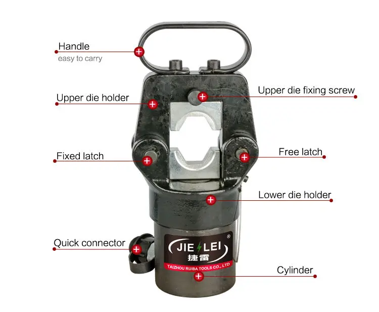 CO-500 CO-630A CO-400 CO-1000 Cu16-500mm2 ручной кабельные наконечники Сплит блок пресс инструмент электро-гидравлический обжимной