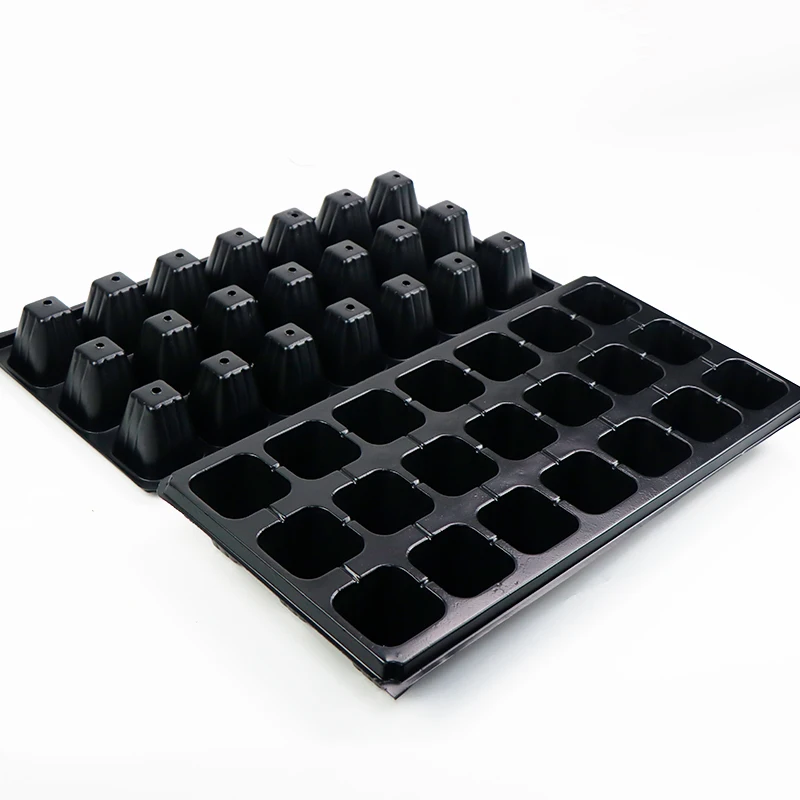 Seed Starting Germination Plastic Tray Dibbler Plastic Rectangular Cells Seed Plant Cabbage Plating Nursery Tray