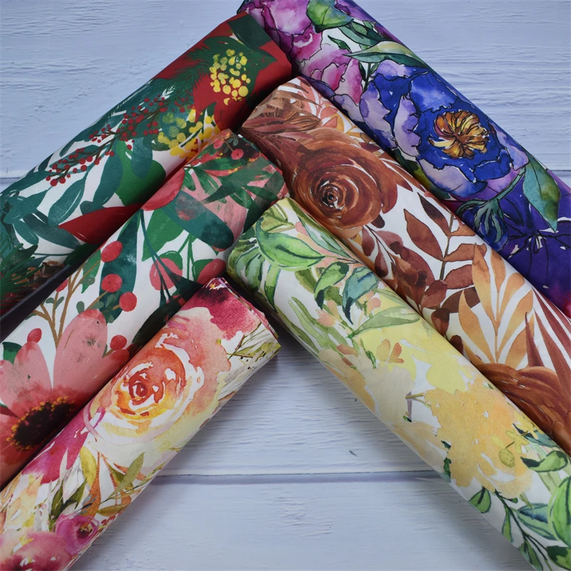 custom printing knit cotton jersey fabric coton fabric printed