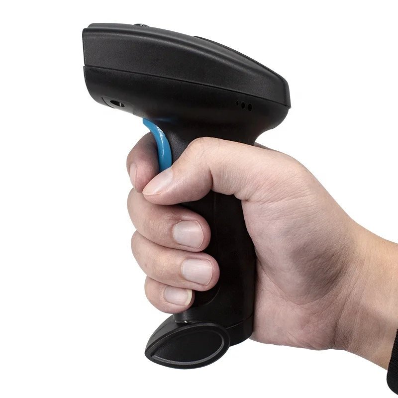 Juxing F2 1D 2D Wireless Bar Qr Code Reader Handheld Supermarket Pos Barcode Scanner