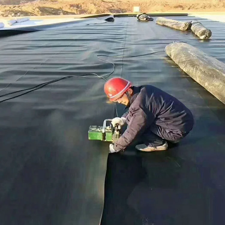 Сварная геомембрана для сельскохозяйственной фермы HDPE LDPE LLDPE PVC