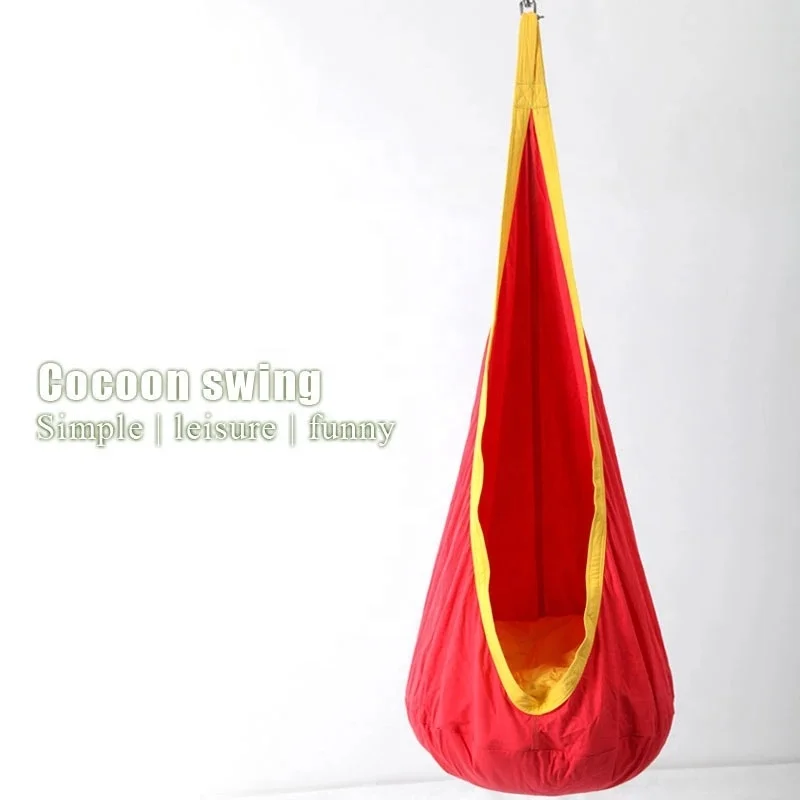 Colorful Garden Furniture Swing Chair Indoor Outdoor Hanging  Swing Children Hammock