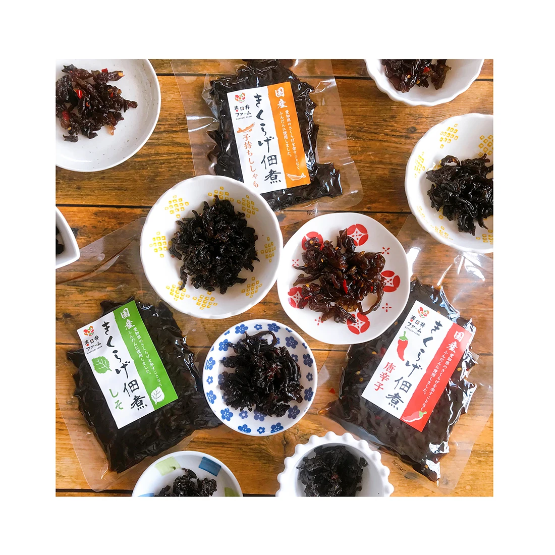 Vacuum pack supplier Japanese side dish wholesale seafood snacks