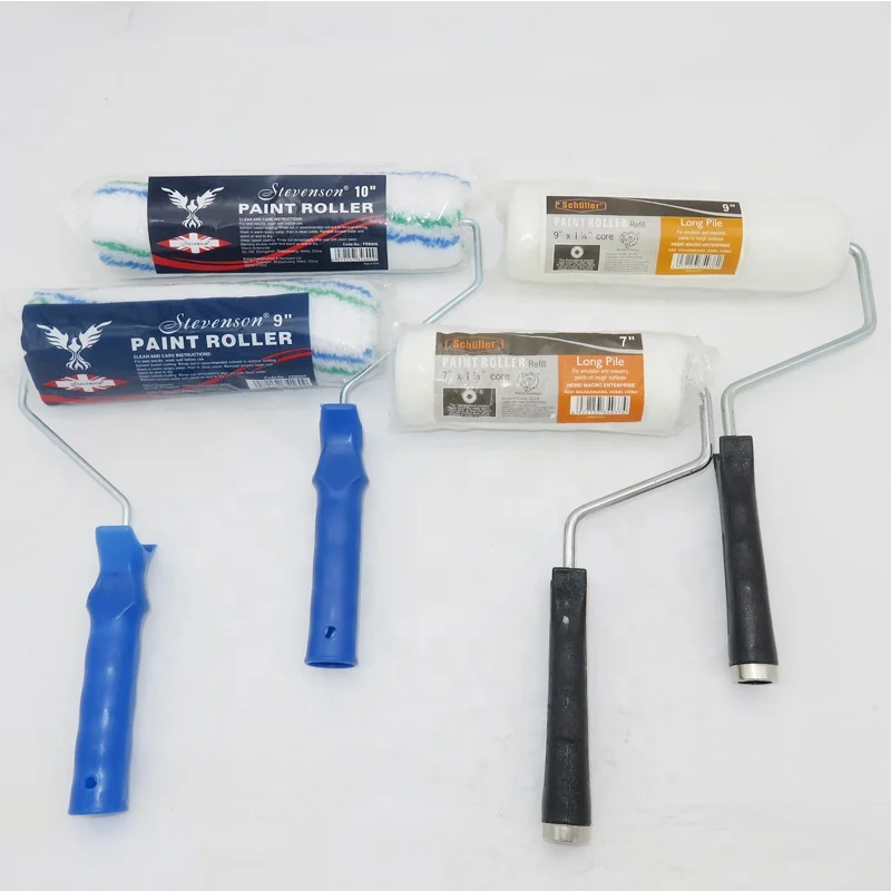 Plastic Handle Paint Roller Quick Release Frame Paint Roller 9 inch