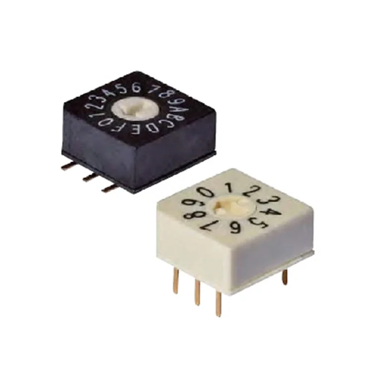 Manufacturer Wholesale  Rotary Coding Switch Code Switch encoder 5 pin rotary with switch