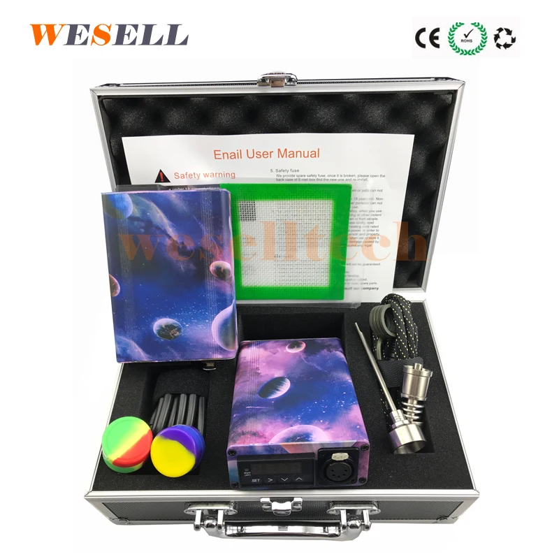 Водный нагреватель Starry sky, ПИД-регулятор температуры enail/d nail/e-nail с фабрикой кварцевых ногтей