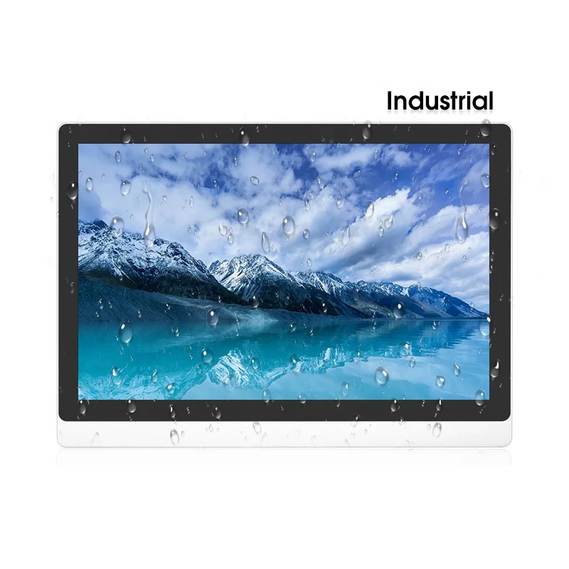 Touchthink 19 inch 16:10 1440*900 ip65 lcd industrial touch screen displays monitor, for trains subway stations ports
