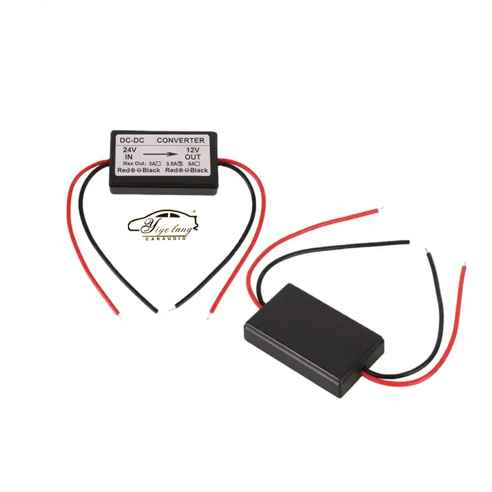 High Quality 24V to 12V 3.5A DC Converter New Power Supply Transformer for Car