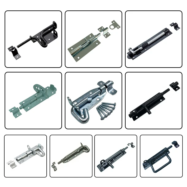 Galvanized Sliding Bolt Lock Heavy Duty Stainless Steel Door Tower Barrel Bolt