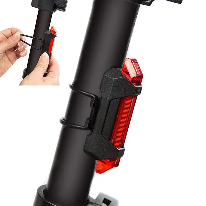 Luz de bicicleta делантера recargable светодиодный фонарь USB trasero Кола seguridad управление системой во время luz LED para