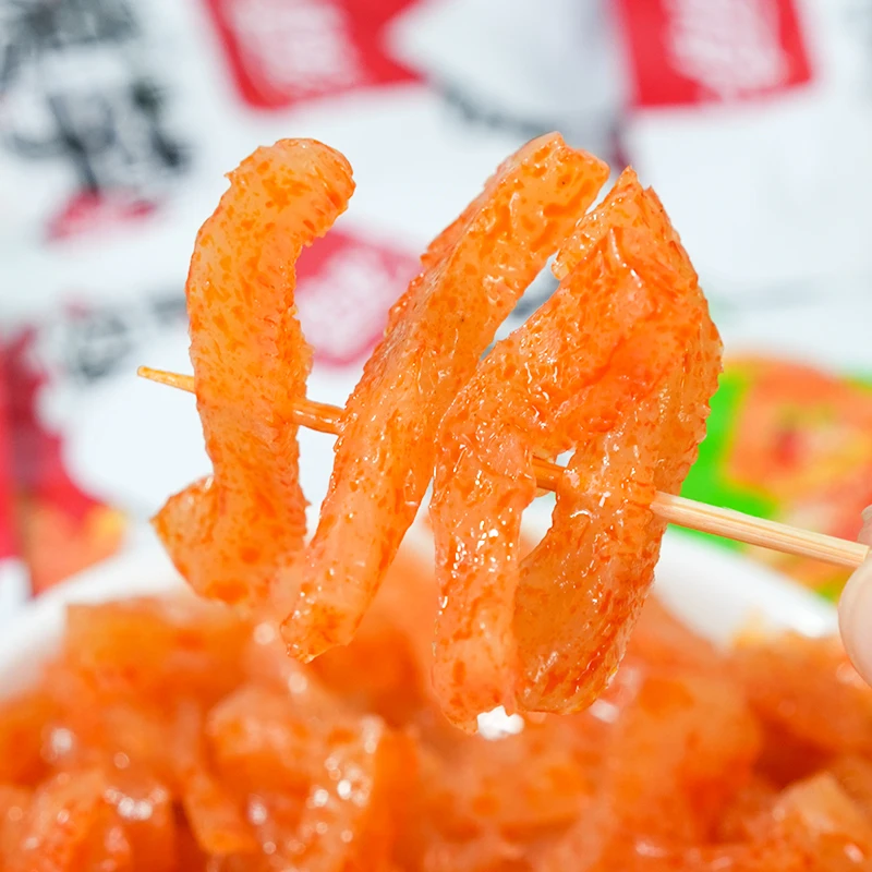 Wholesale bulk characteristic Chinese spicy exotic snacks low-fat konjac snacks