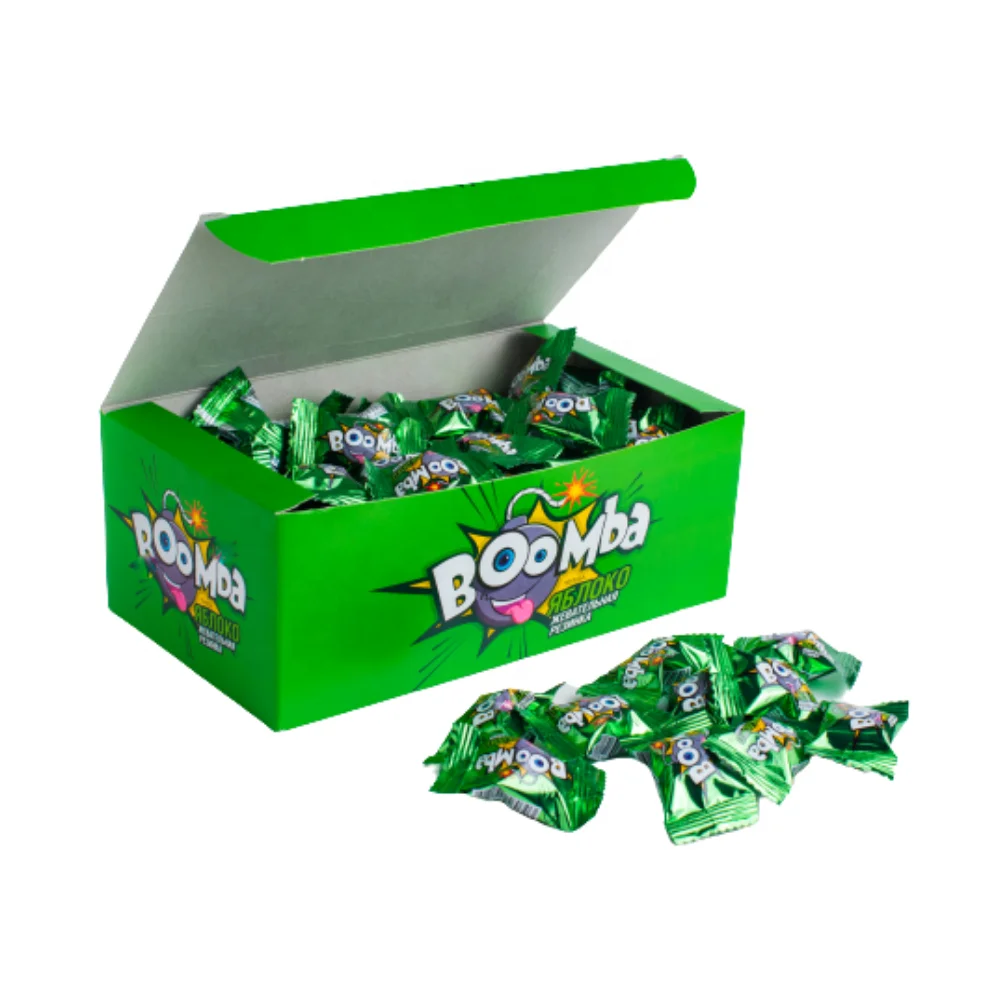 
Fruity Chewing Gum for kids apple taste 