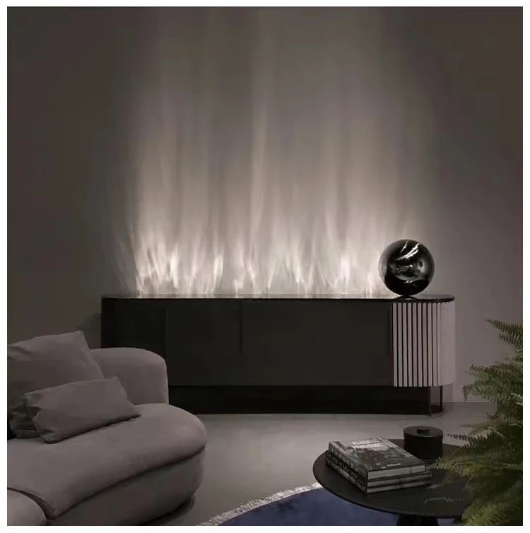 Dynamic Northern Lights Effect Living Room KTV Company Front Desk Background Wall Aisle New Water Ripple LED Atmosphere Light