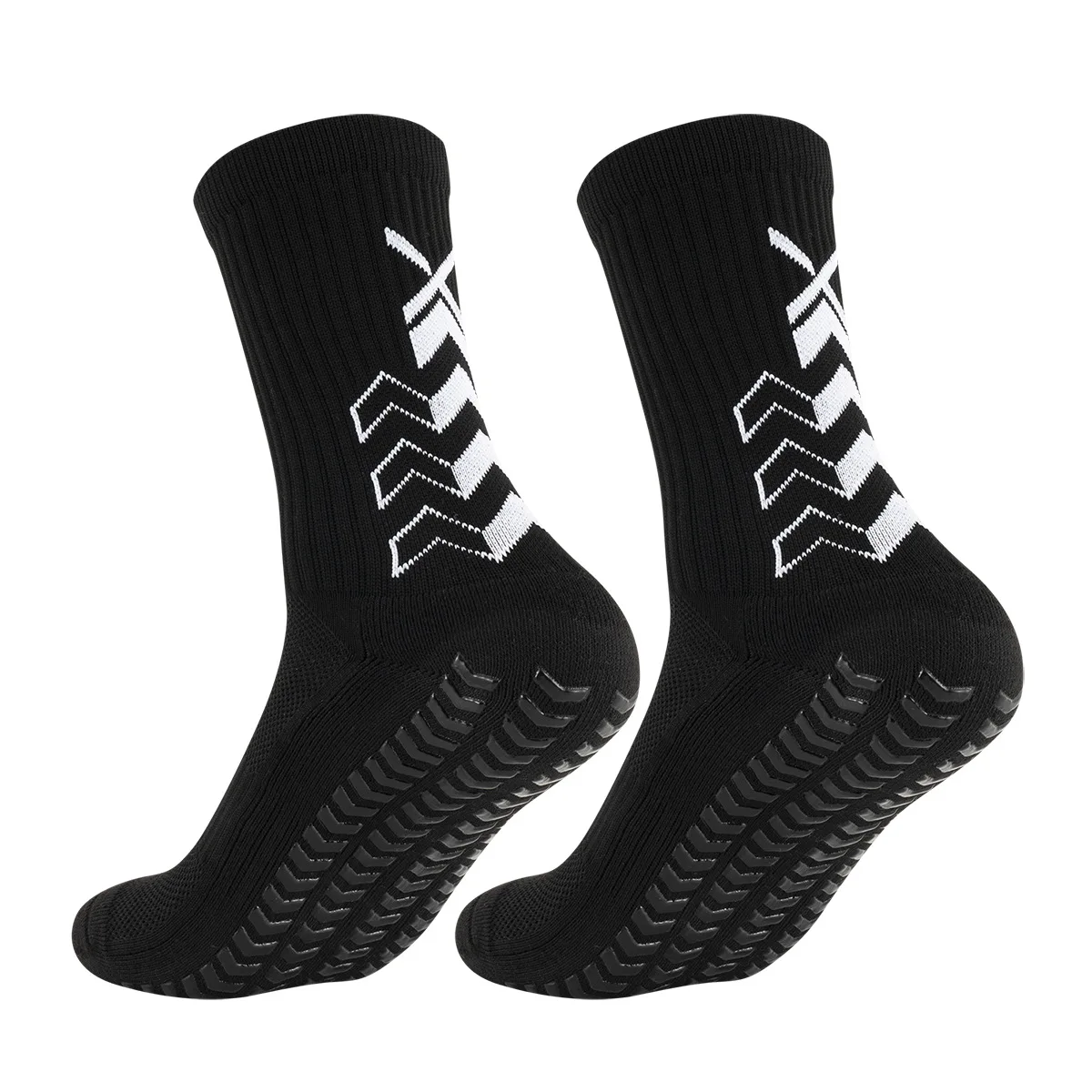 manufacturer Custom Logo Design Gym anti-slip Sock Non Slip Soccer Athletic Sport grip socks football