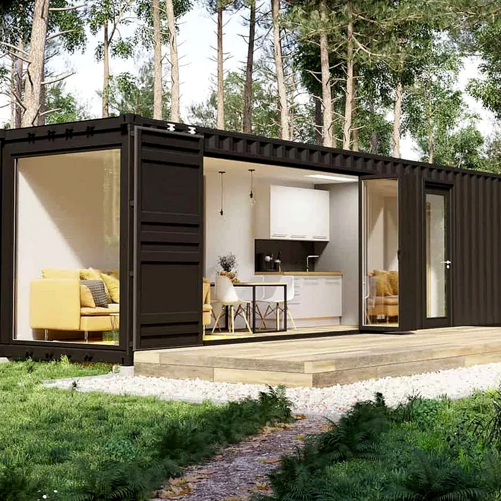 20Ft 40Ft Shipping Luxury Container Tiny Homes Prefab Houses Custom Container House Prefabricated