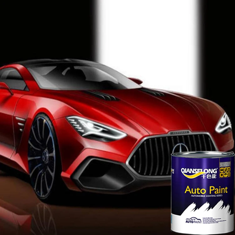 kts Clear Coat Car Refinish Repair Paint High Gloss Automotive Paint Clear Coat