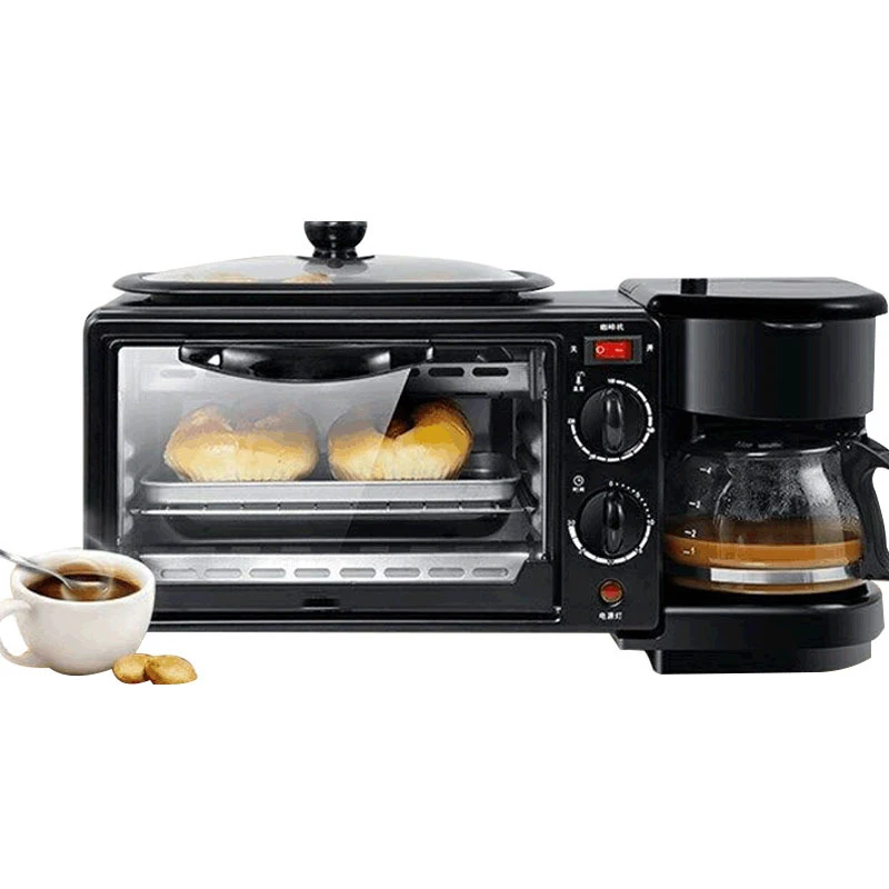 Breakfast 3 in 1 coffee machine breakfast oven with