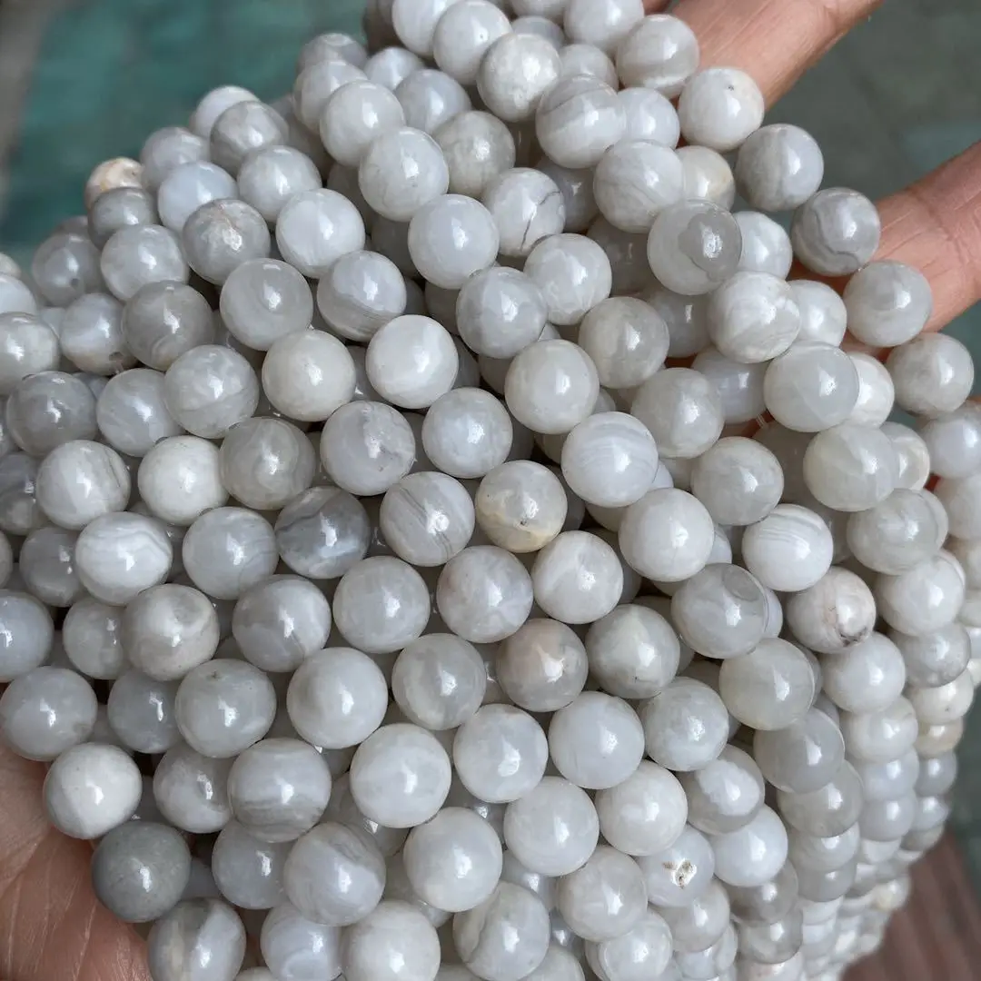 2mm 3mm 4mm 6mm 8mm  Crazy Lace Agate Crystal Beads Faceted Stone Beads Loose  For DIY Bracelet Jewelry Making