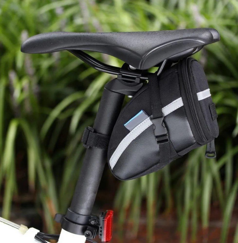 
Waterproof Multifunctional Bike Saddle Bag Shockproof Bicycle Rear Seat Bag 